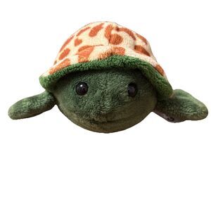 Ganz Sea Life Tossimals 4“ Plush Green Turtle Stuffed Animal Mini Beanbag Toy